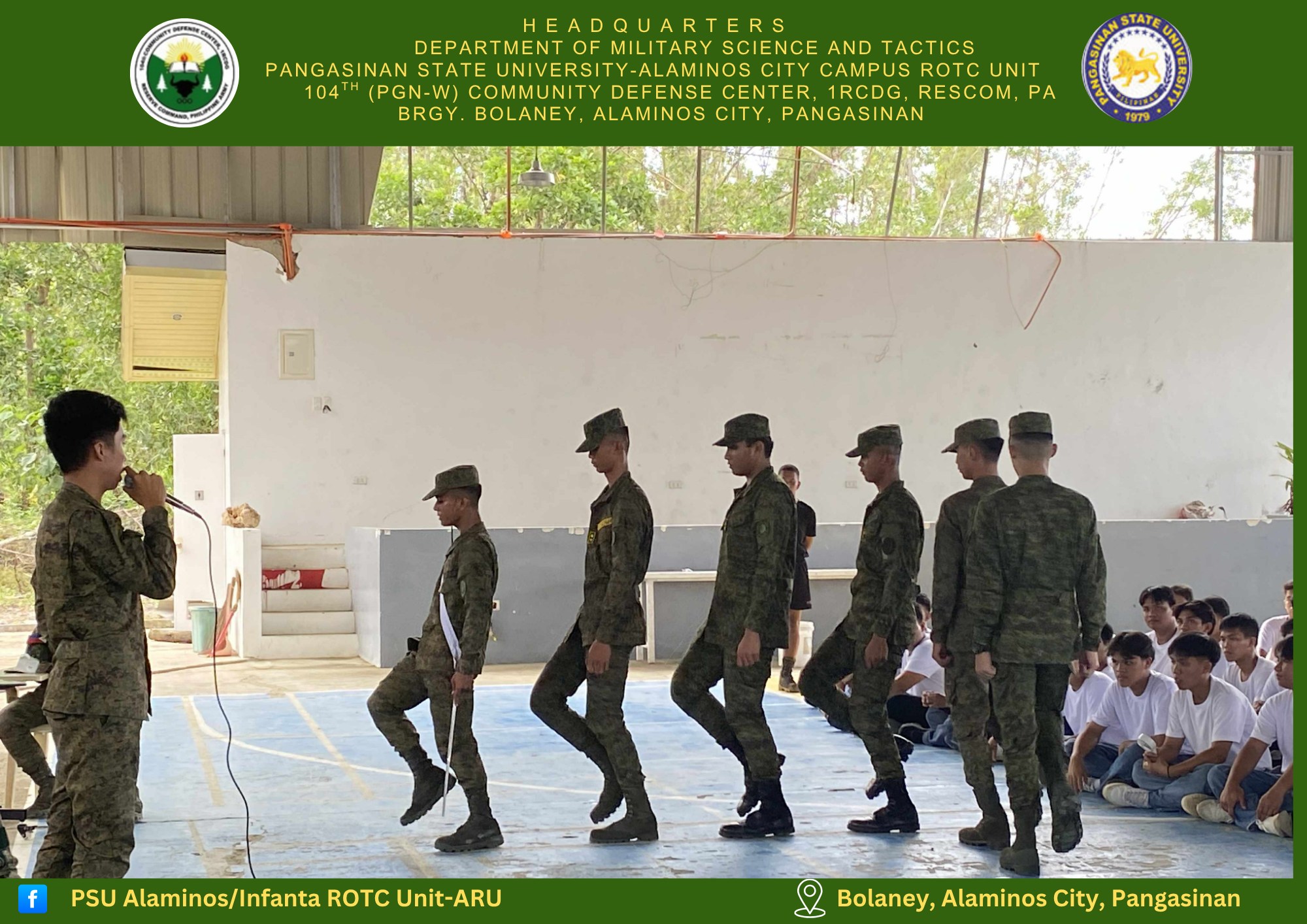 PSU... - PSU Alaminos/Infanta ROTC Unit - ARU