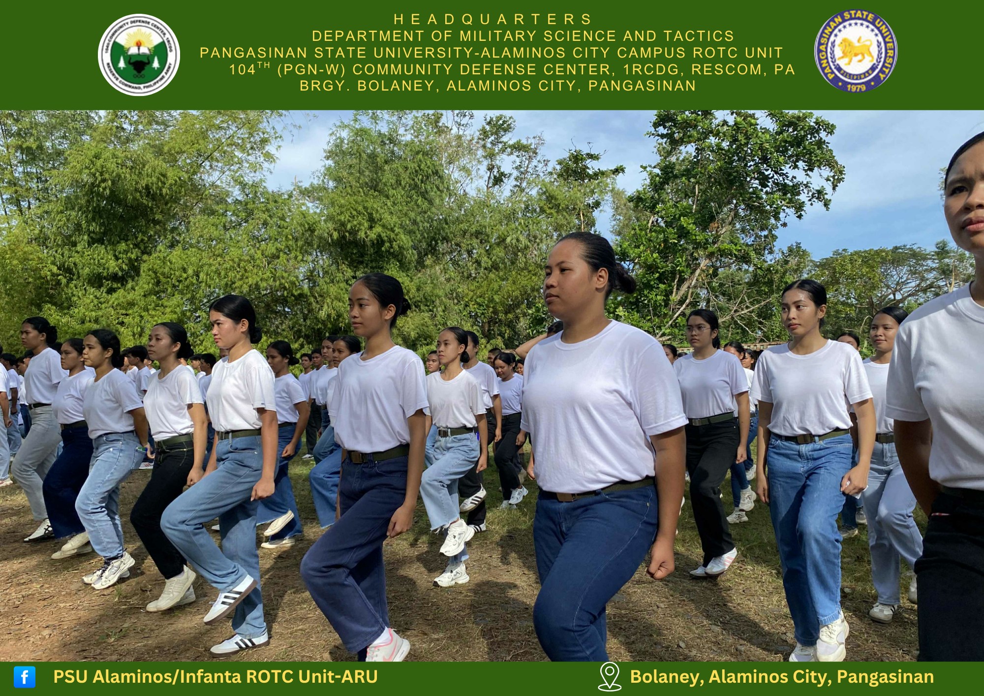 PSU... - PSU Alaminos/Infanta ROTC Unit - ARU