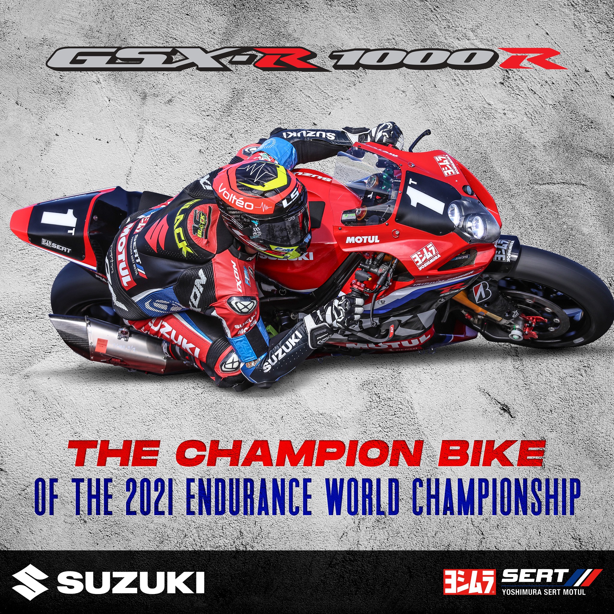The Champion Bike of the 2021 Endurance World Championship is the 