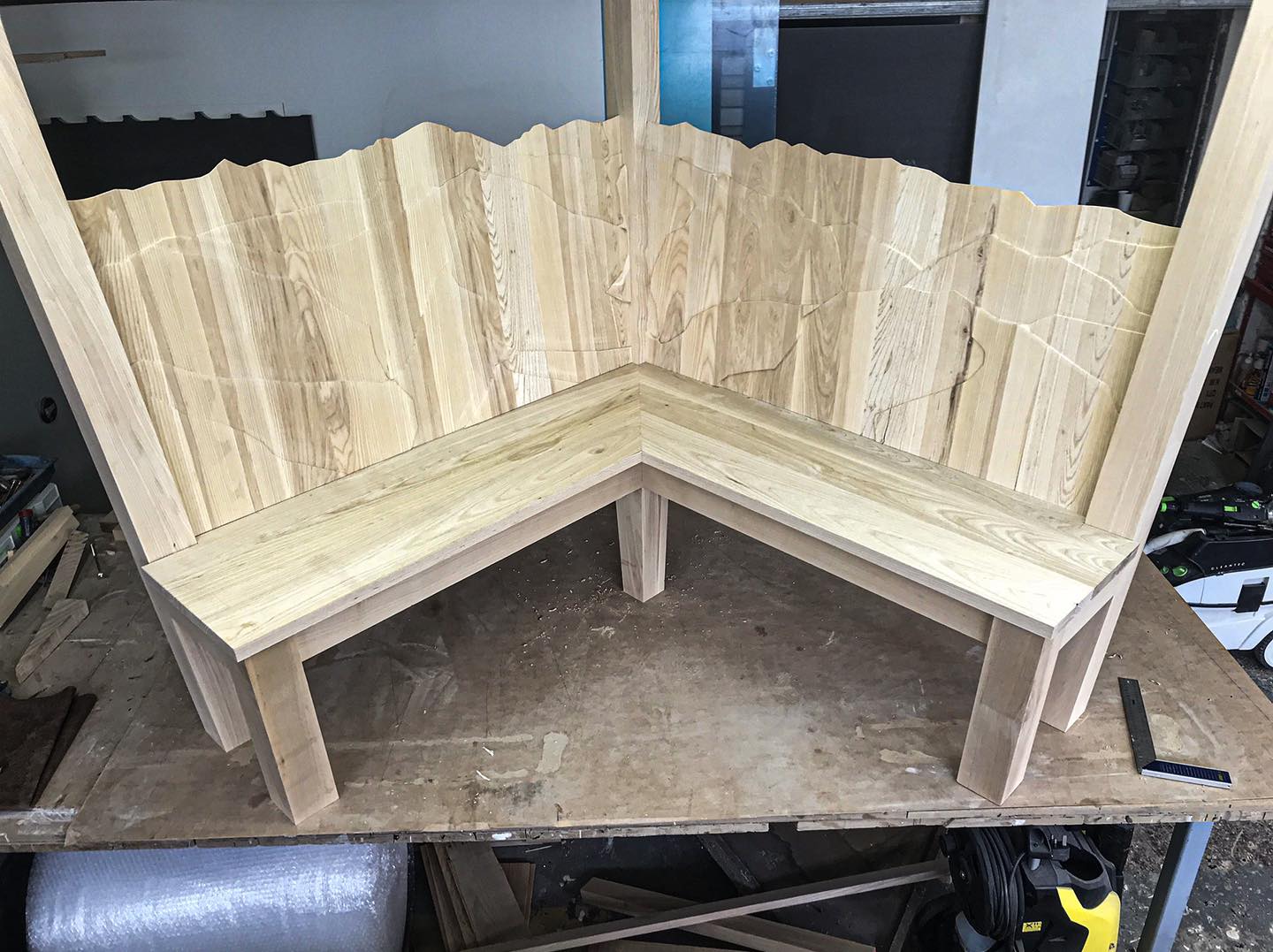 This bespoke “Piste Map Bench... - We Are Limitless Limited | Facebook