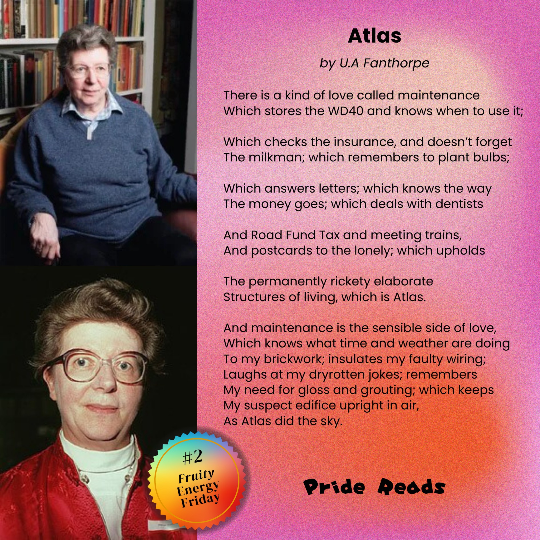 UC - 🌈 It's 𝓕𝓻𝓾𝓲𝓽𝔂 𝓔𝓷𝓮𝓻𝓰𝔂 𝓕𝓻𝓲𝓭𝓪𝔂 🌈 Today, we present the poem 𝑨𝒕𝒍𝒂𝒔 by ...