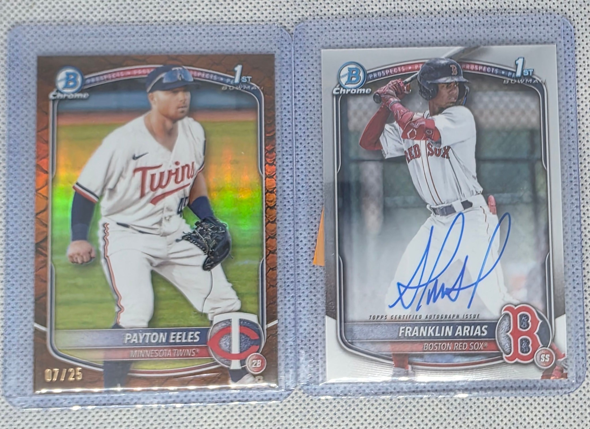Lowest numbered hit and auto for tonight