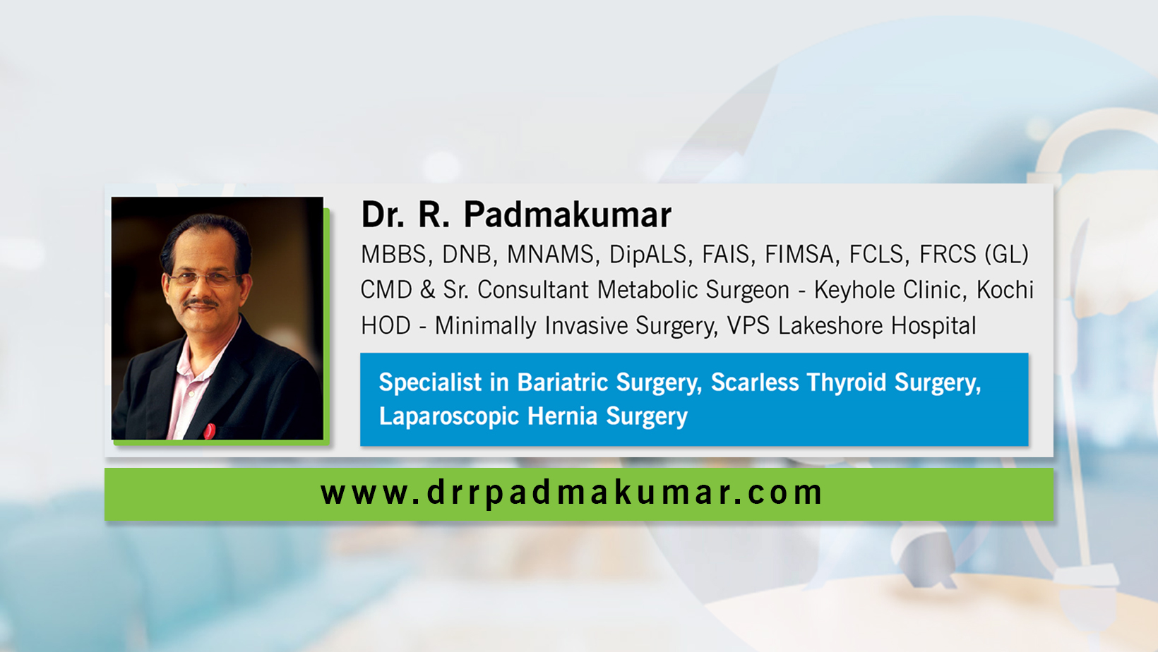 Dr. R. Padmakumar
