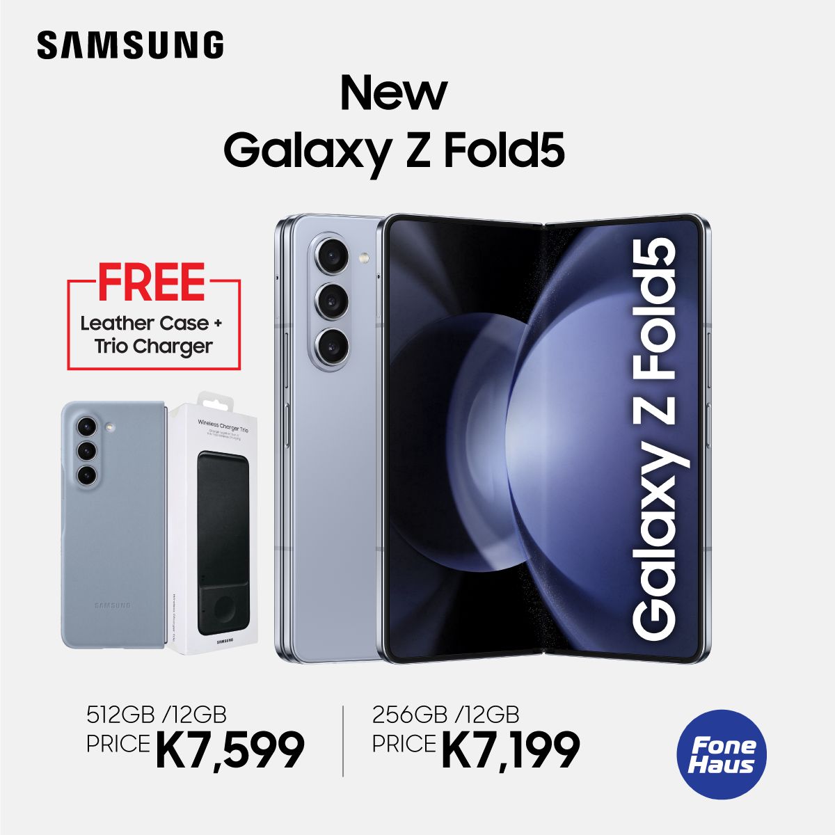 In Store Now! Introducing the Samsung Galaxy Z Fold5, a