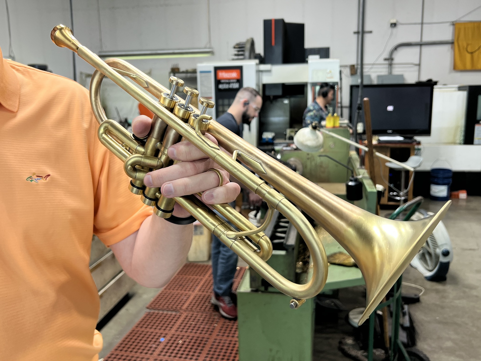 Another new trumpet going out the door… this is a 40th Anniversary