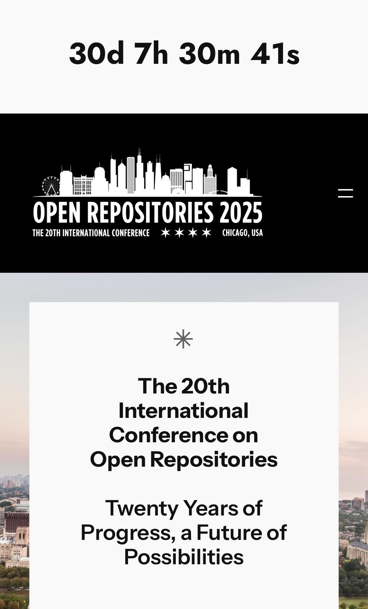 Open Repositories Conference