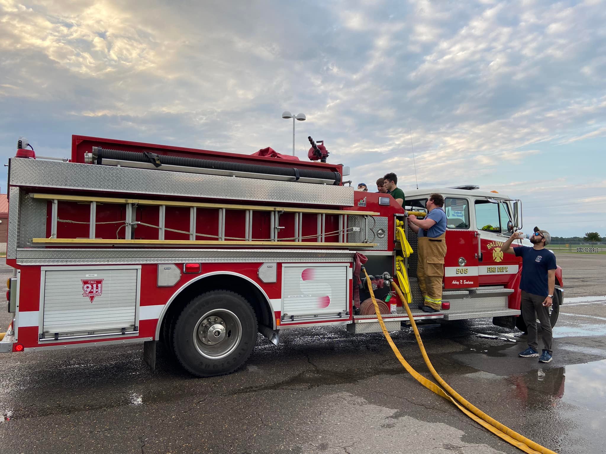 On 5/9/23 BVFD... - Baldwin Volunteer Fire Department