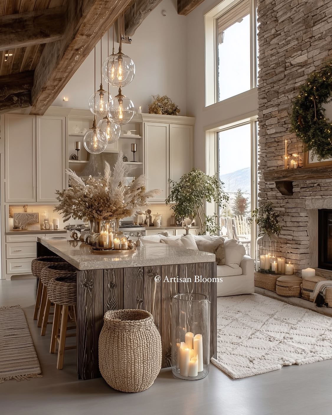 Artisan - Elegant Farmhouse 🧺🤎 🤍🤎🧺 Bring this aesthetic home with ...
