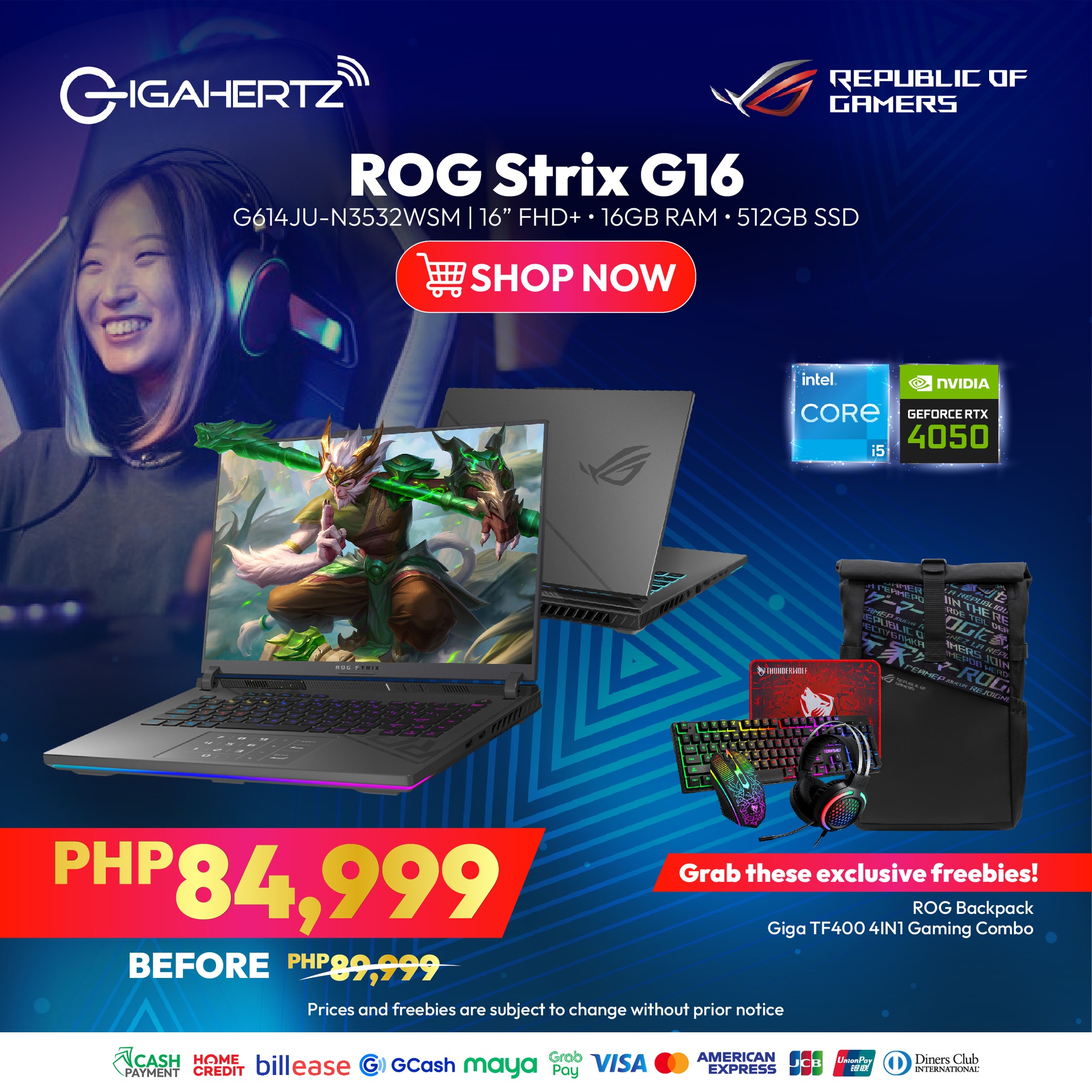 GigaHertz - Dominate Every Lobby with the Power of Strix G16. ☄️ Now at ...