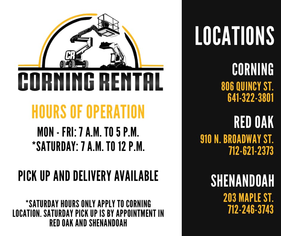 Corning Rental | Corning IA
