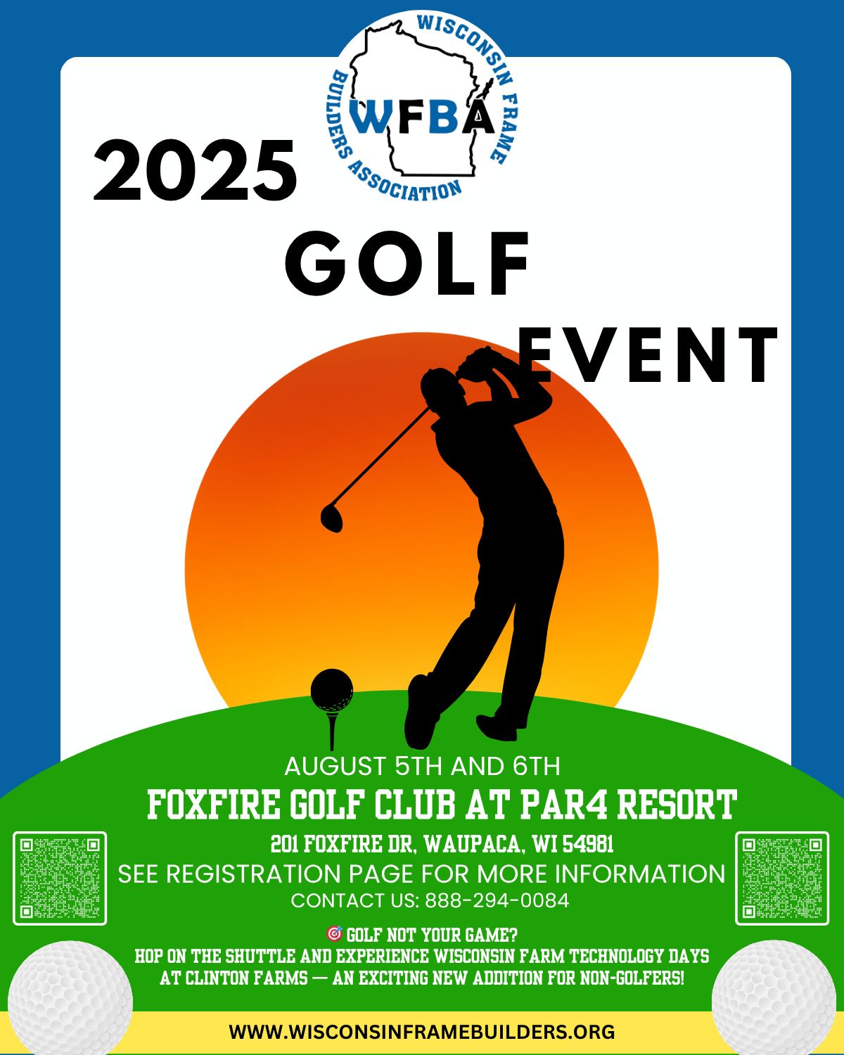 Wisconsin - Registration is now open for the 2025 WFBA Golf Outing ...