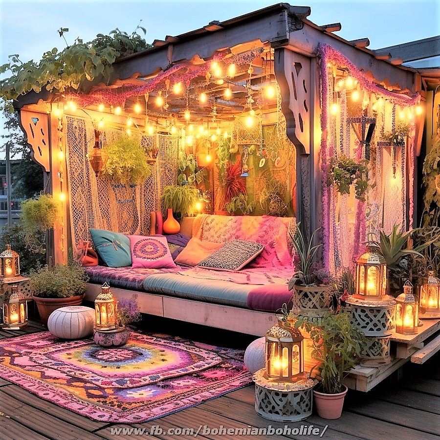Bohemian - More ideas @ https://www.pergolagazebos.com/design-ideas ...