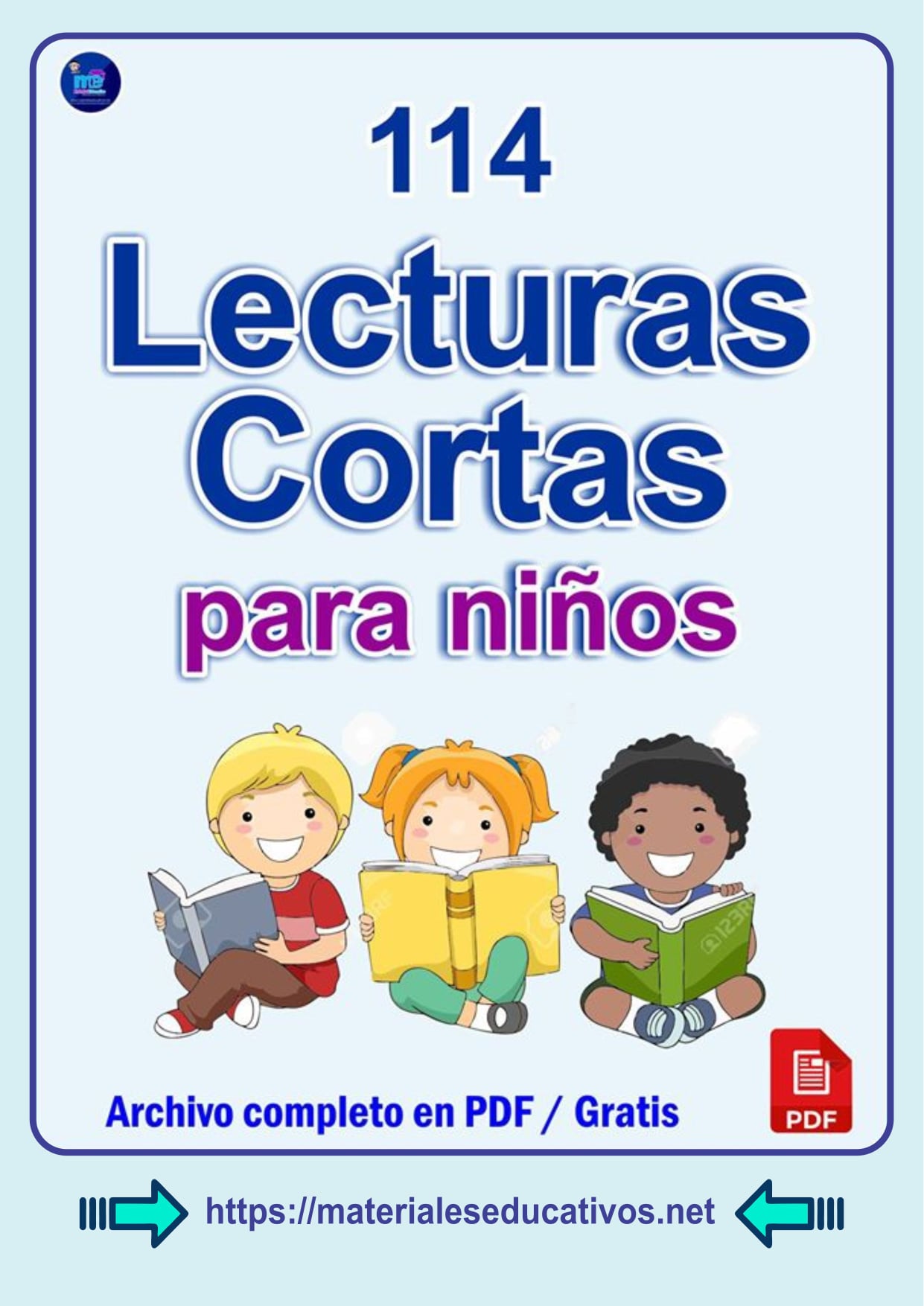 Materiales Educativos Gratis - 114 Lecturas Cortas para niños.⬇⬇ ⬇⬇ ⬇⬇ ...