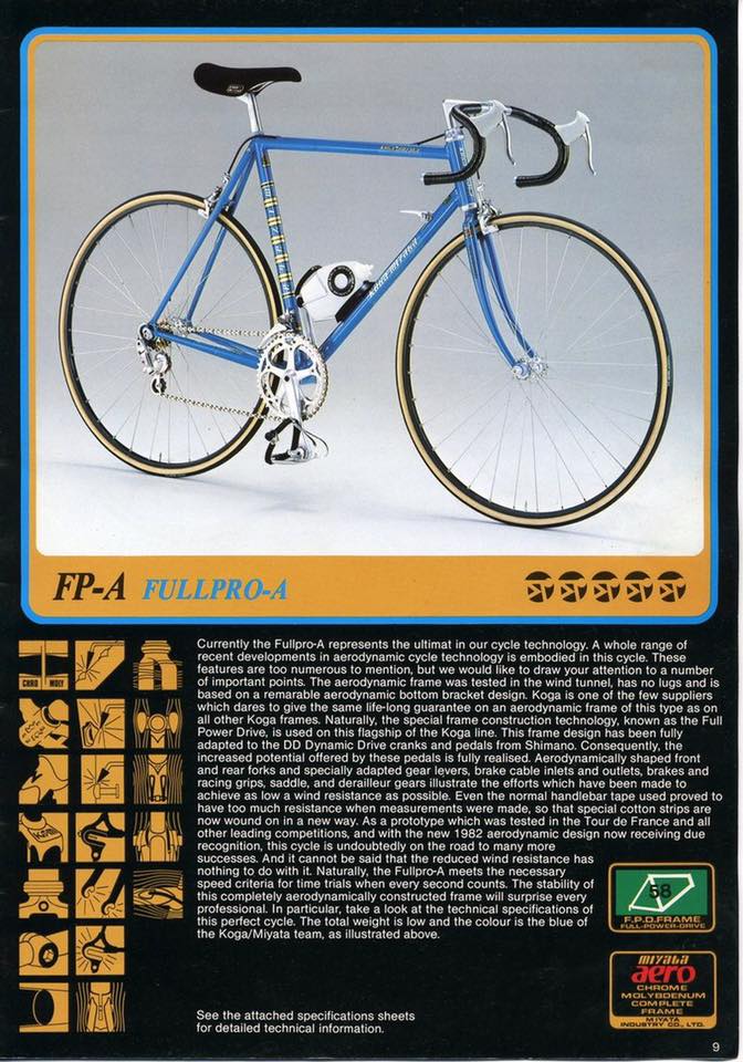 Koga Miyata Pro Luxe - 1979 - full Dura-Ace groupset