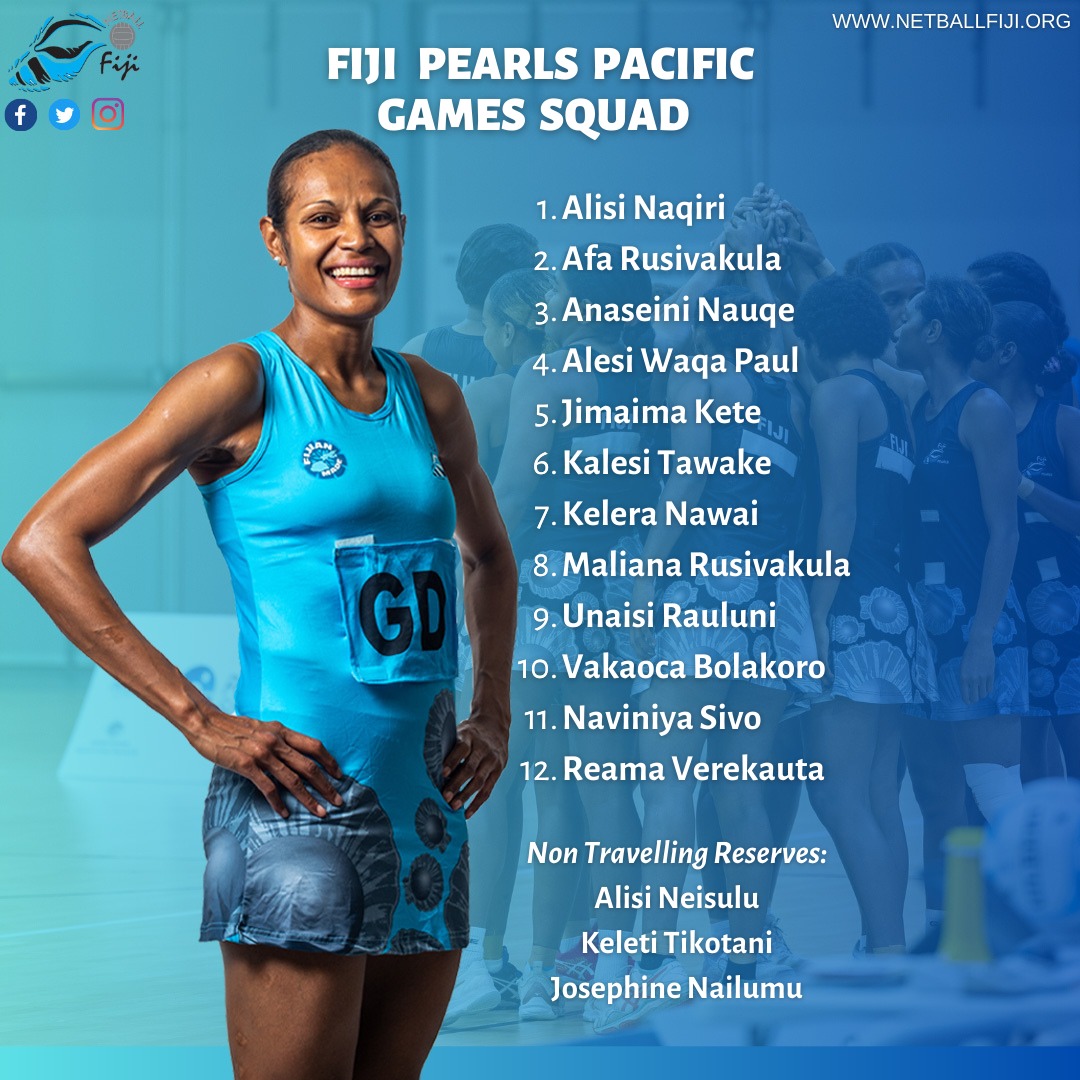Netball Fiji - Netball Fiji proudly announces the Fiji... | Facebook