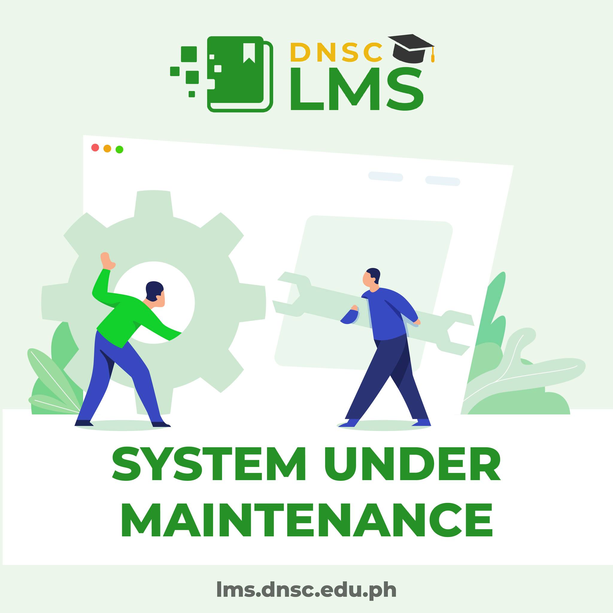 To all users,... - DNSC Technology Support Services Unit