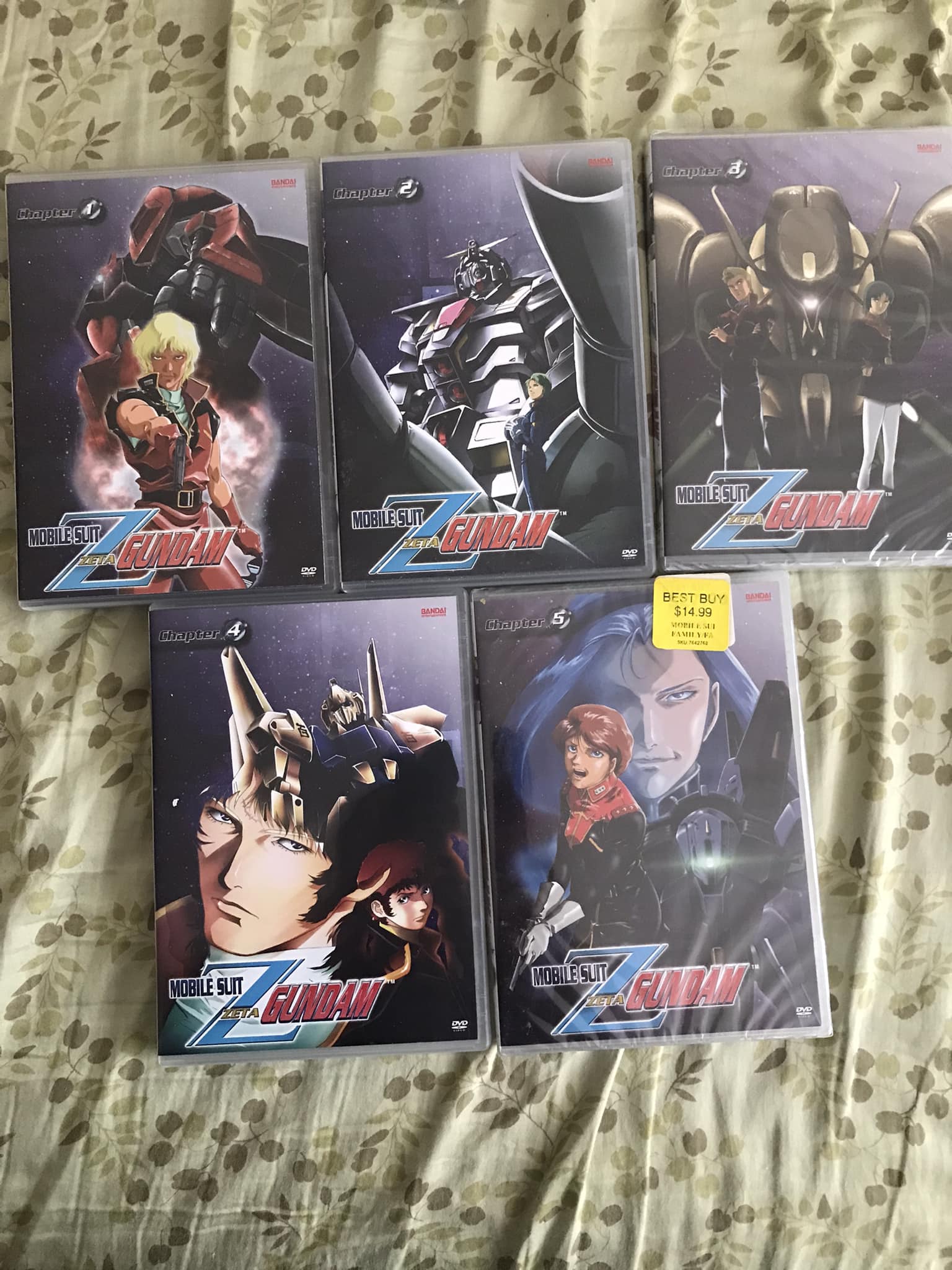 Zeta Gundam DVDs and Blu-rays remain affordable