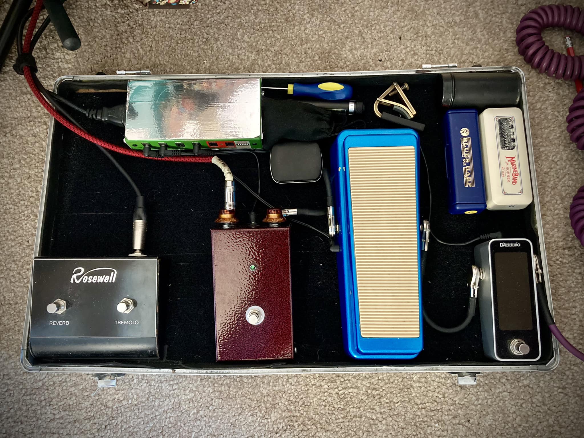 Adding a T Rex Tremster to my guitar pedal board