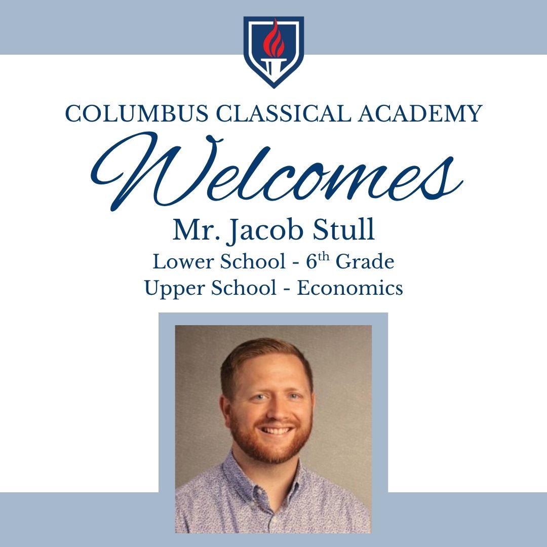 Columbus - CCA is excited to welcome Mr. Jacob Stull! Mr. Stull has ...
