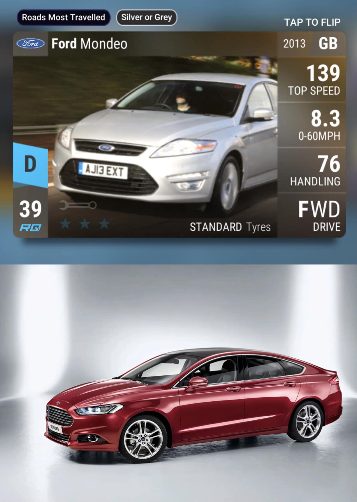 FORD FUSION.? These are known as MUNDAINOs in uk
