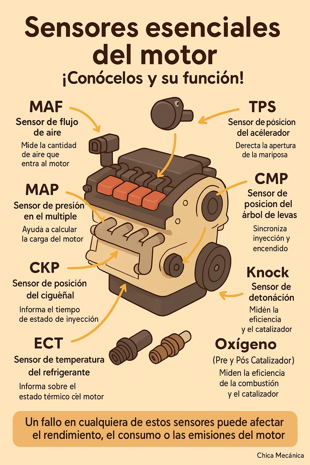 Aprende - “Sensores esenciales del motor: los ojos y oídos de la ECU 🚘📡 ...