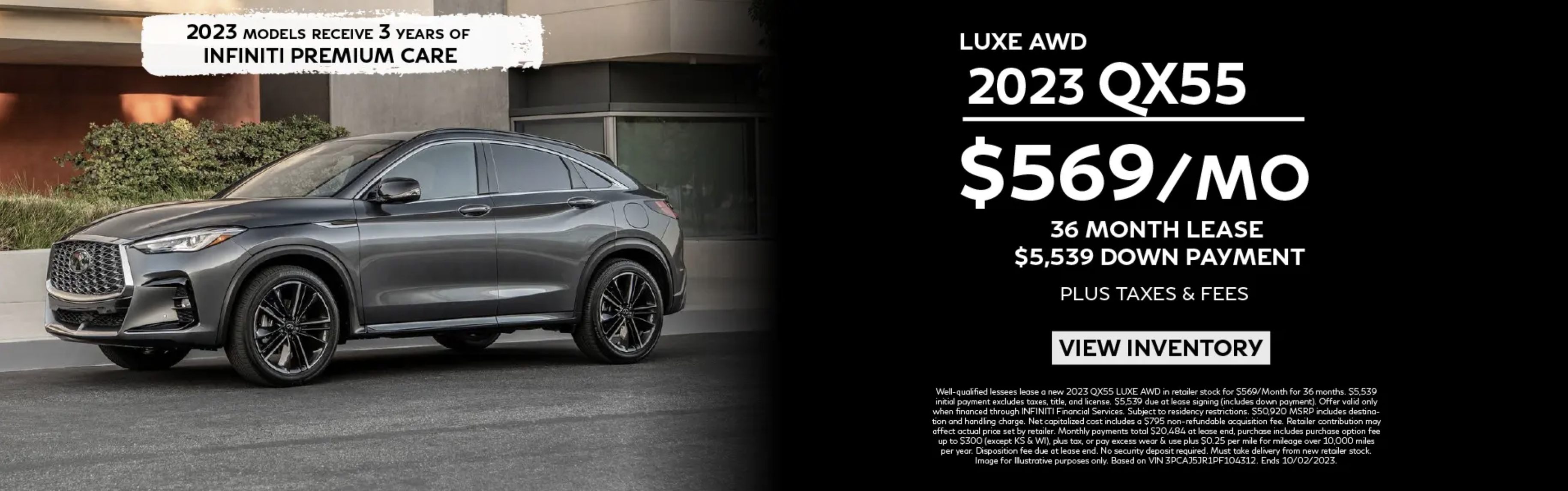 Devan - Get behind the wheel of luxury with the 2023 INFINITI QX55 ...