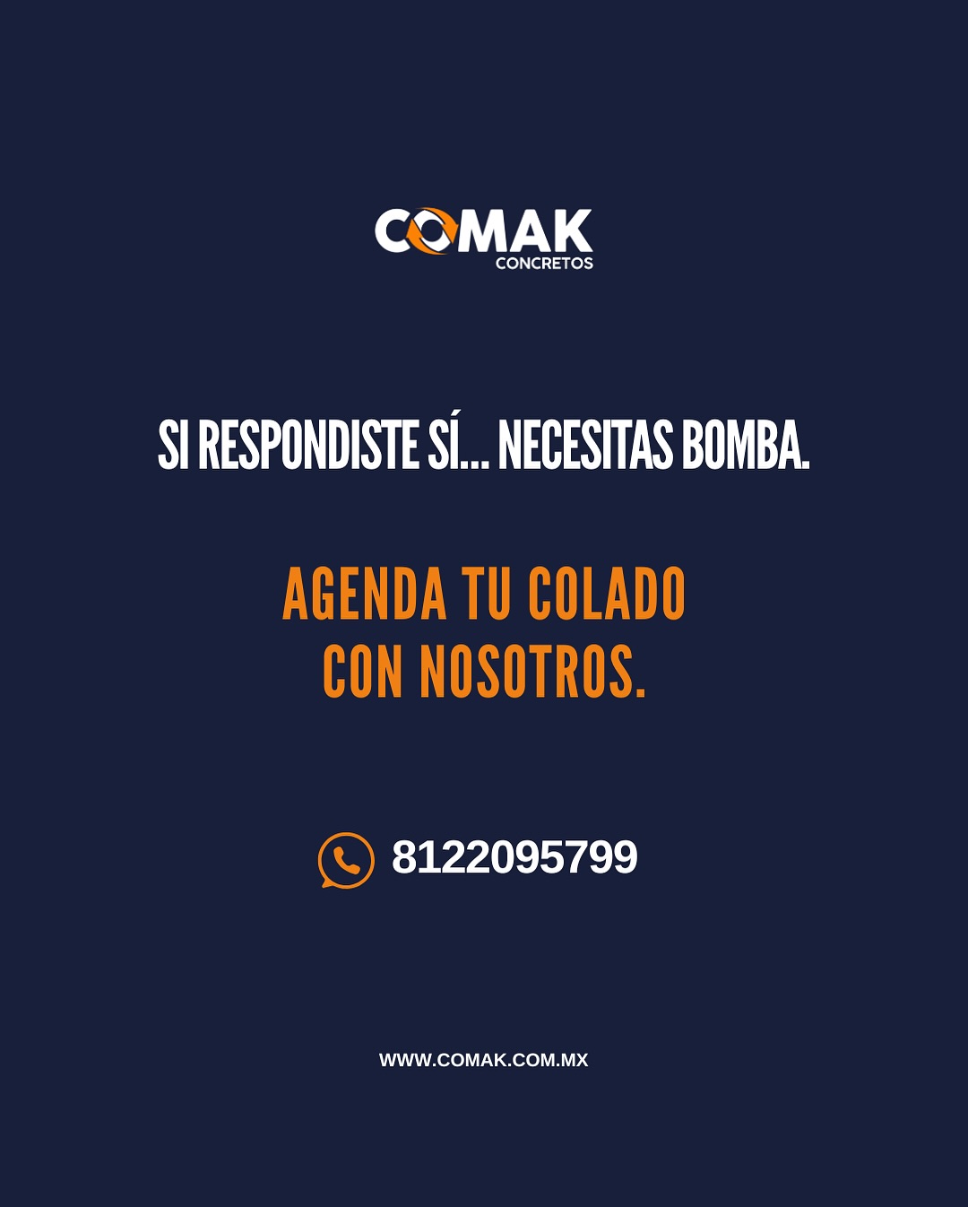 COMAK Concretos - Sabías que 💡 El concreto premezclado... | Facebook
