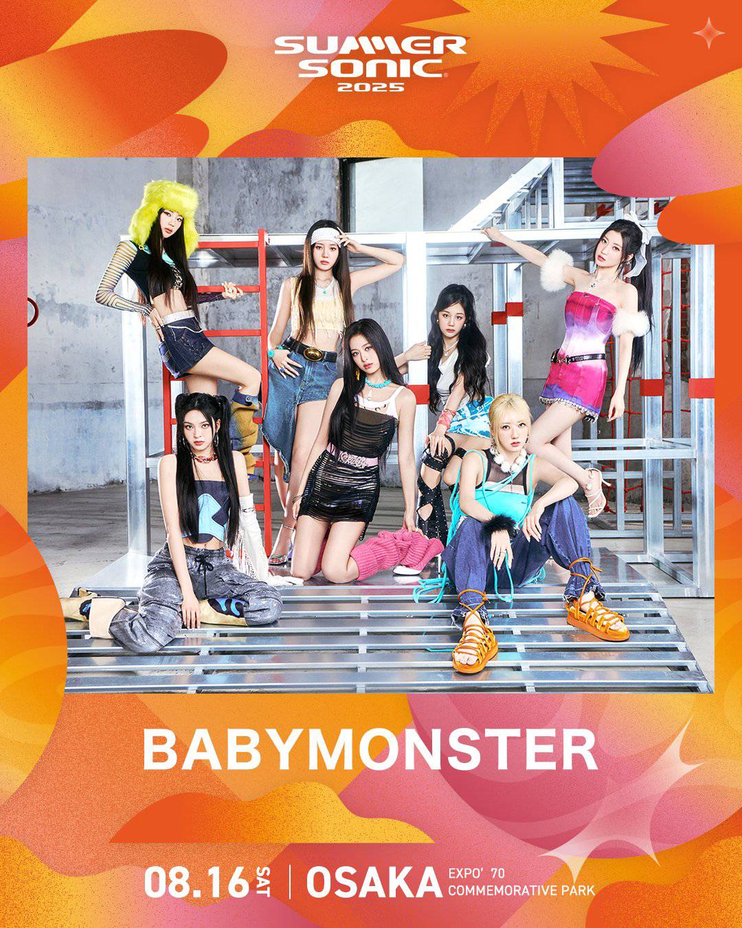 BABYMONSTER 45-minute performance at Summer Sonic 2026 Tokyo