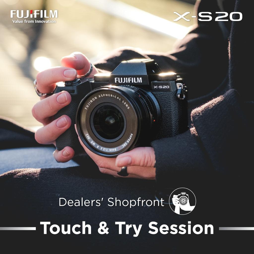 J One Camera - New Fujifilm X-S20 Touch and Try Session....