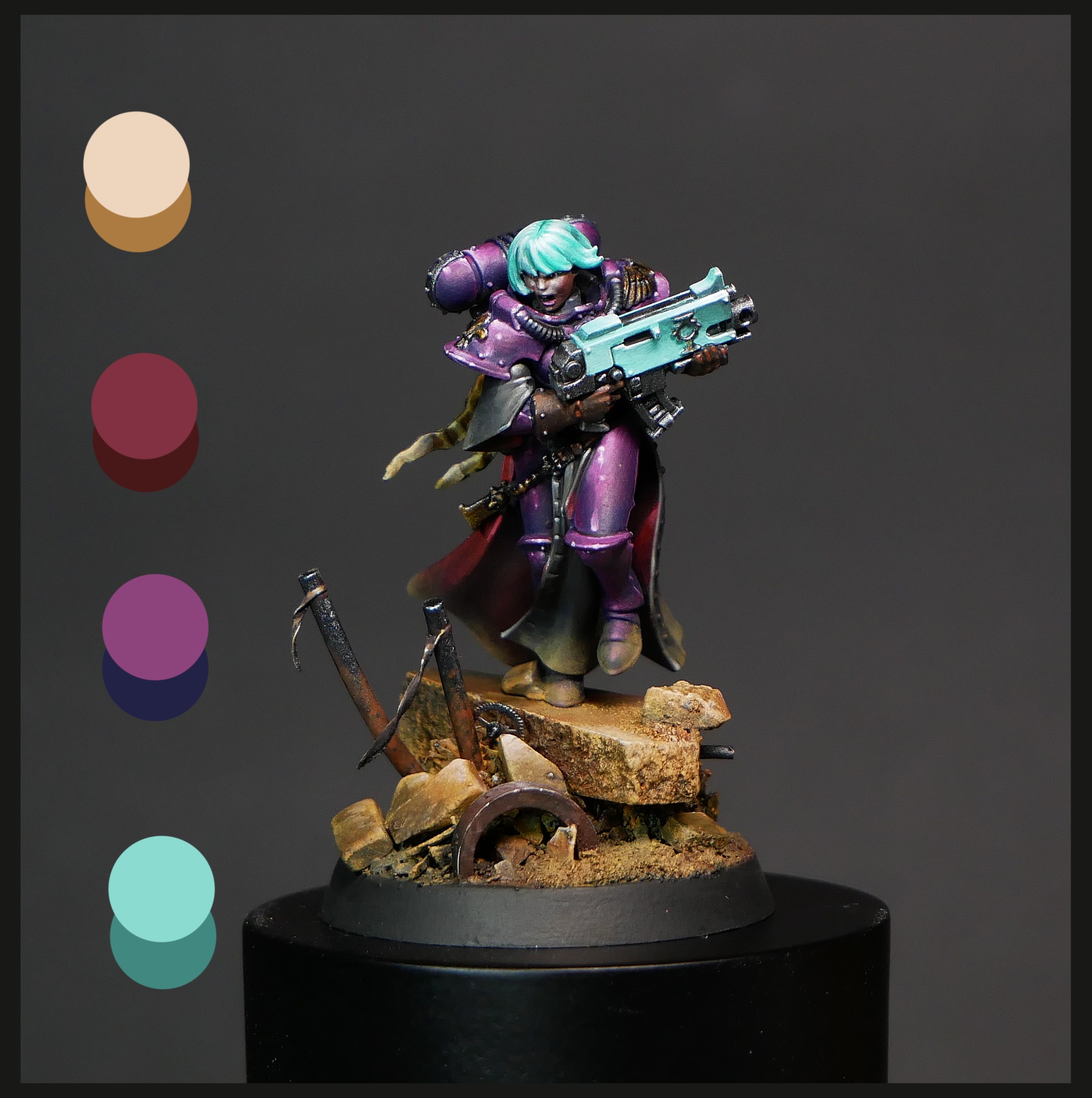 A recent build and paint for... - The Fantasy Art of Sam Lenz