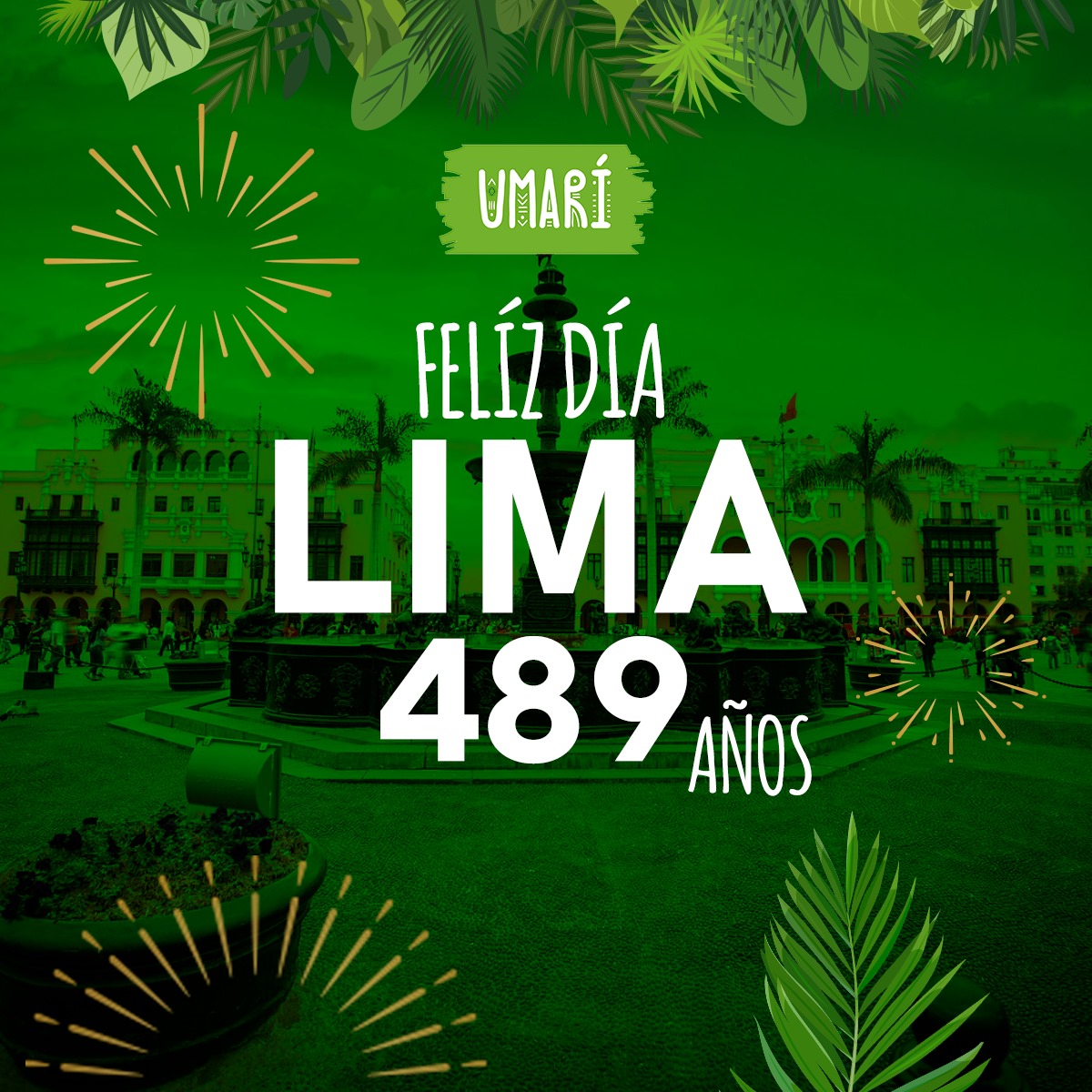 Umarí - ¡Hoy celebramos los 489 años de Lima! 🎉 En Umari,...
