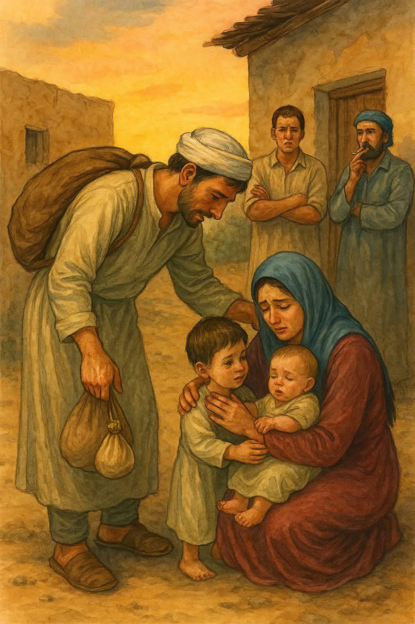 Just - يحكى أنه يوجد ثلاثة أخوة متزوجين يعيشون في بيت واحد وعندما أشتدت ...