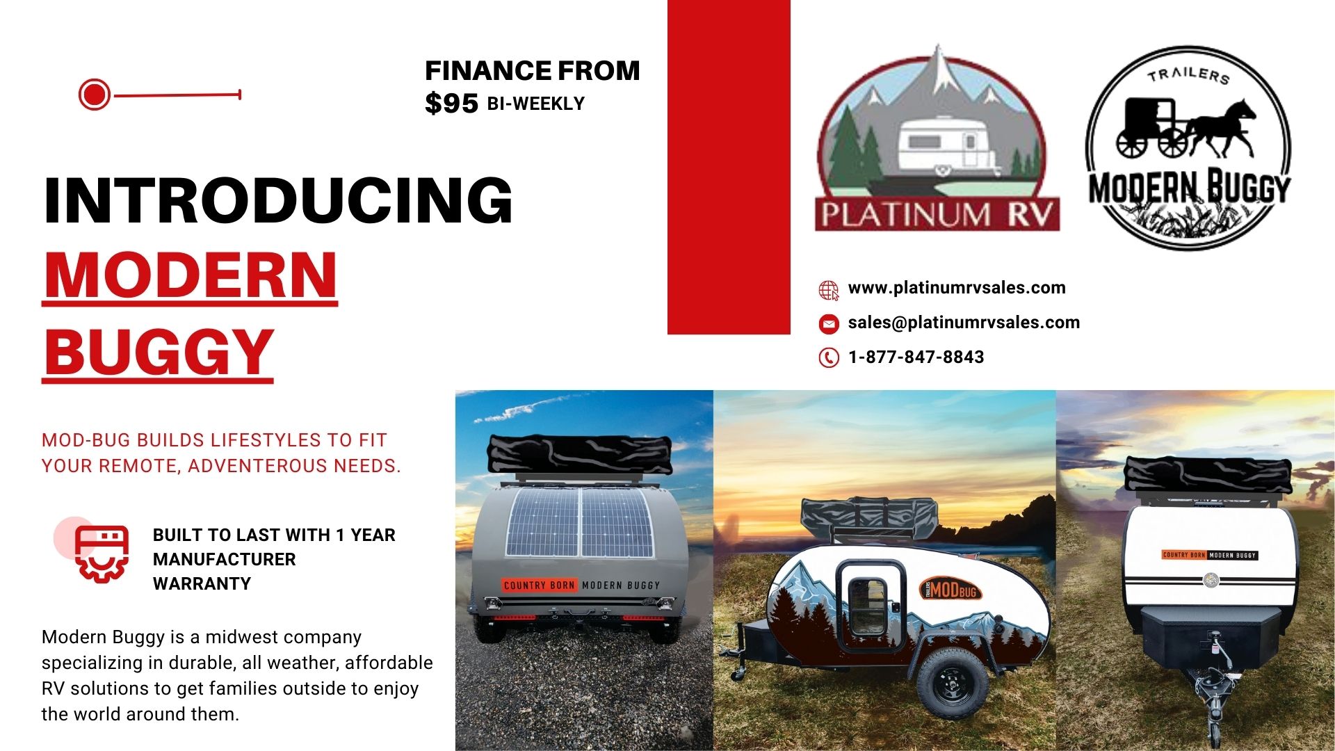 Meet Mod Bug 👋 These ones might be... - Platinum RV Sales | Facebook