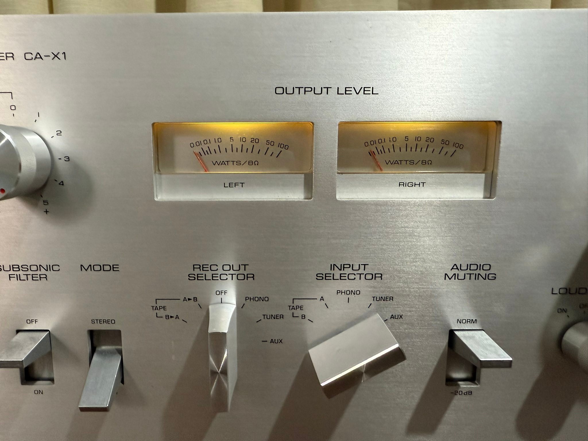 Yamaha CA-X1 stereo amplifier for sale
