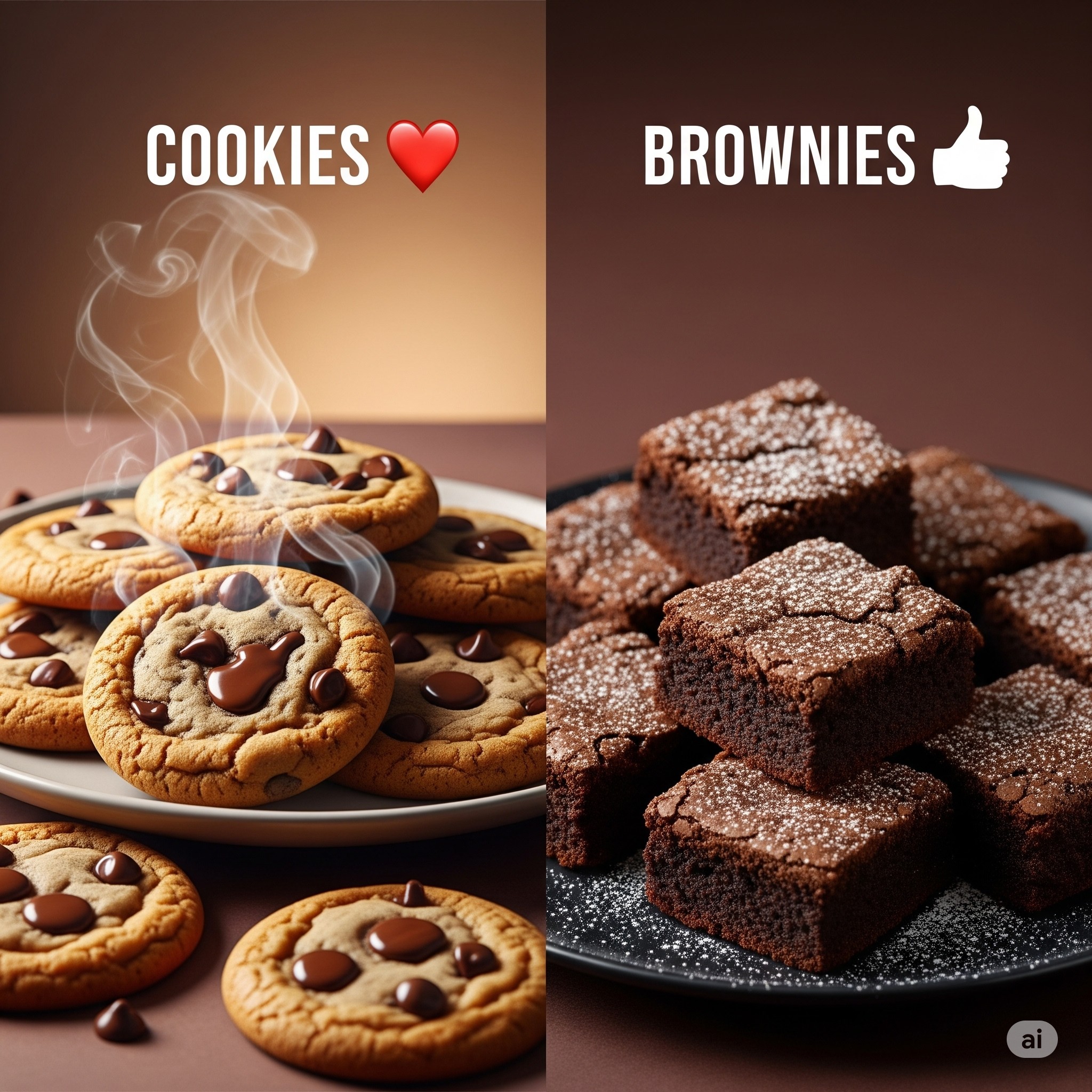 هشام - Both cookies and brownies are beloved baked desserts, but they have distinct ...