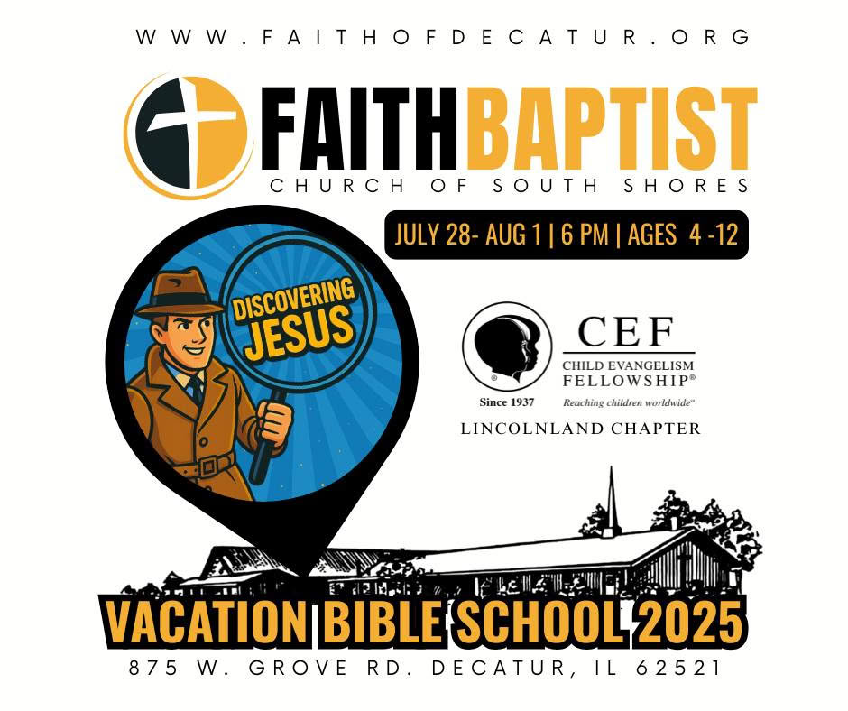Faith - VBS REGISTRATION IS NOW OPEN!!!! Vacation Bible School is back ...