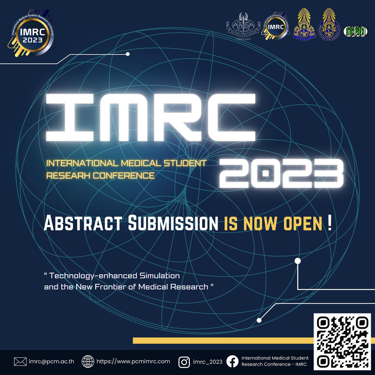 AMSA-Thailand - 🚨🚨Abstract submission for IMRC 2023 is now... | Facebook