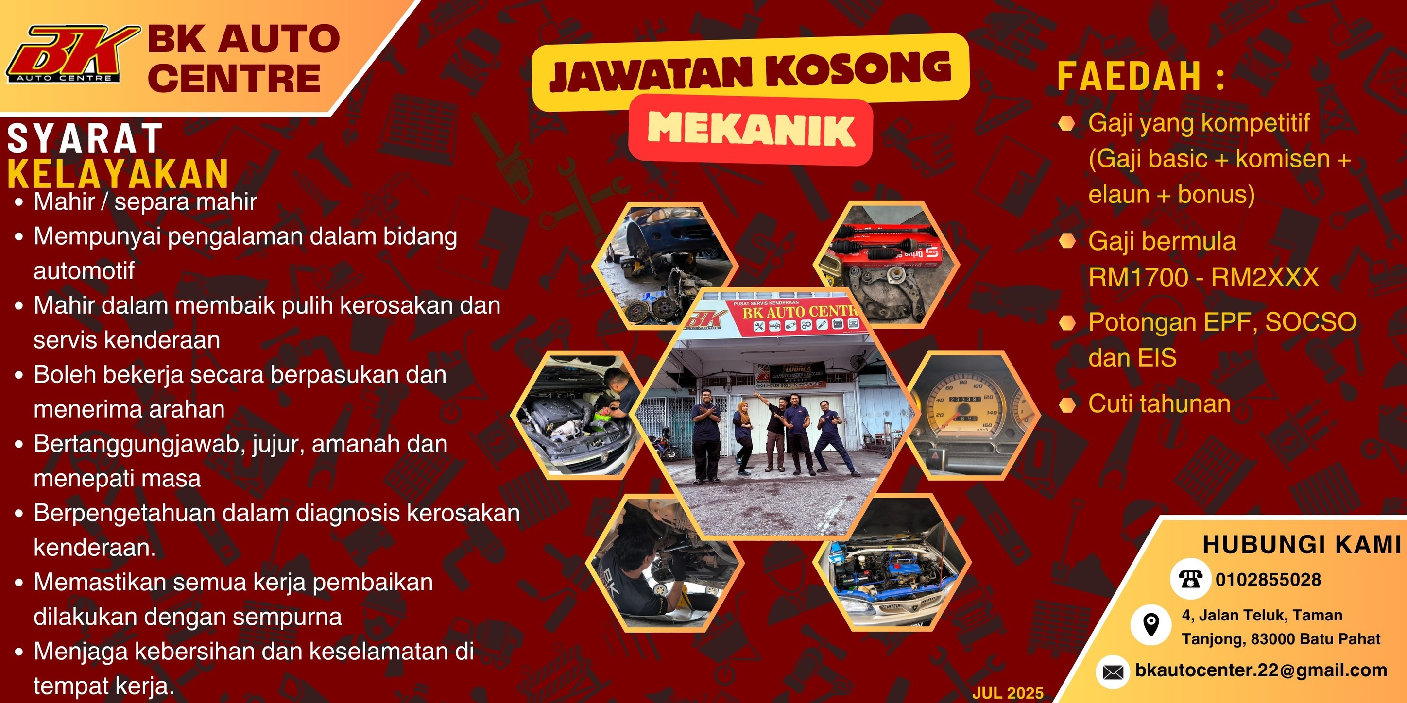 BK Auto Center | Batu Pahat