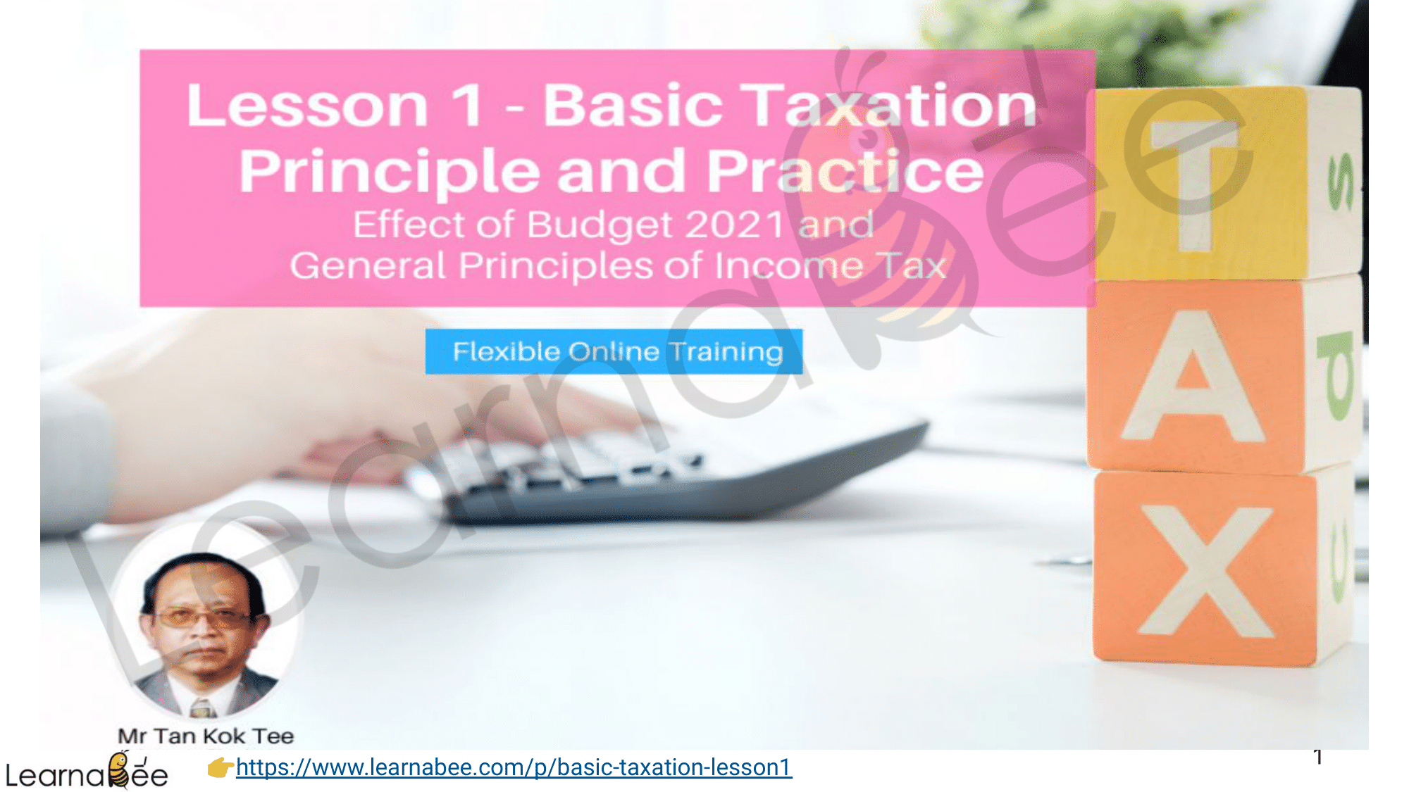 Learnabee - 🌹 Lesson 1 : Basic Taxation Principle and Practice: Effect ...