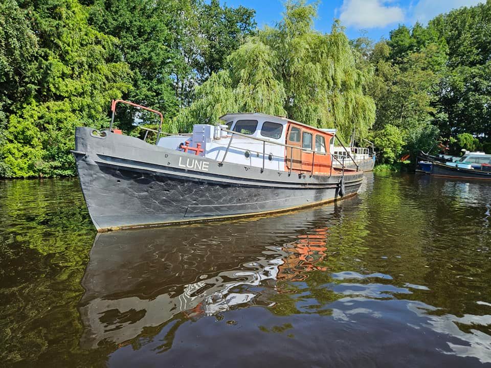 Patrouillevaartuig, politieboot, motorboot, deutz, opknapper ...