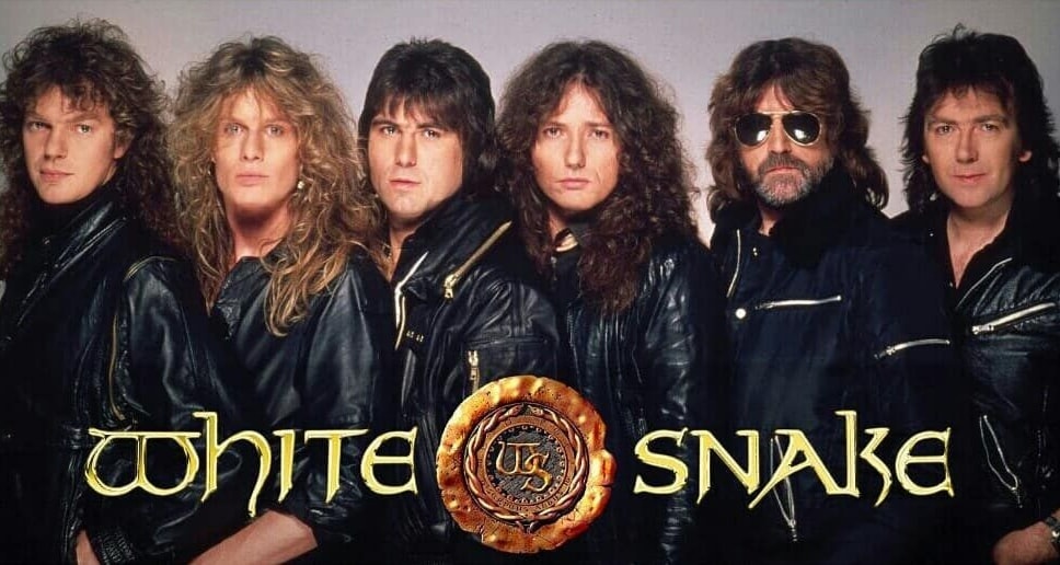 WHITESNAKE (1984) (L-R) Neil Murray, John Sykes, David Coverdale
