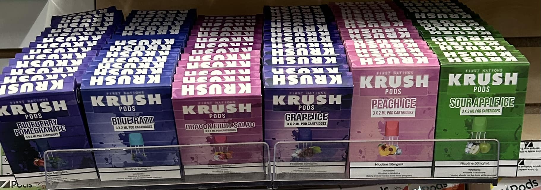 krush disposable vape Mvp released their new line!! Come see us for some pods! Available flavours are Blueberry pomegranate Blue razz Dragon fruit salad Grape ice Peach ice Sour apple ice 15.00$ a pack!! Flavour:Honey Melon Avida CBD Vape Pen Federally Legal THC