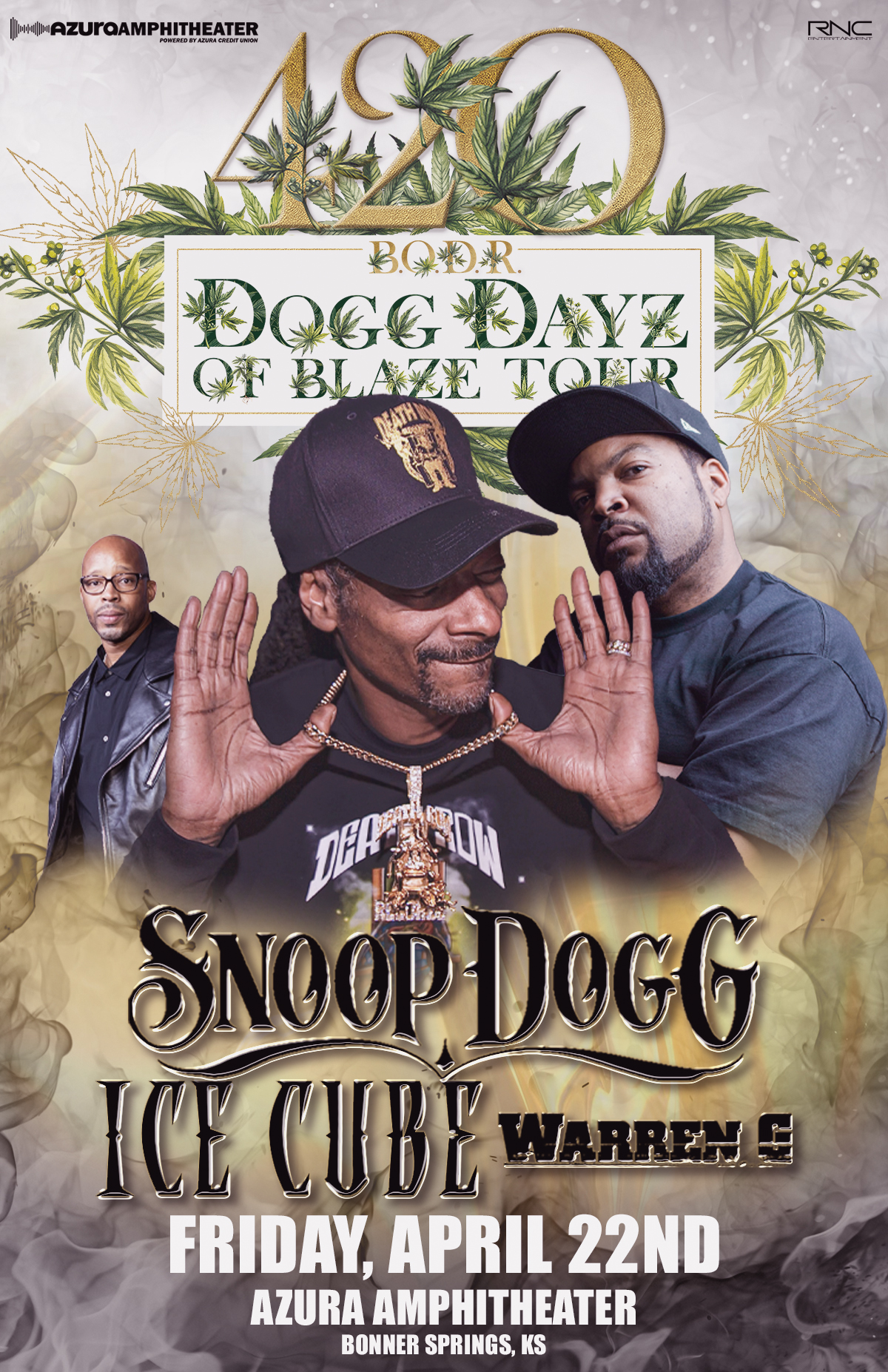 The 420 DOGG DAYZ OF BLAZE kicks off in Moline, IL on 4/21 and in 