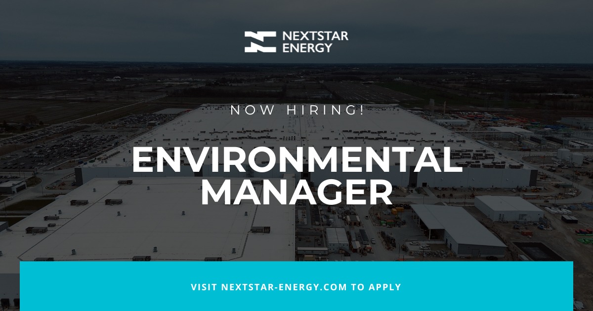 NextStar Energy - 🚨 Now Hiring: Environmental Manager... | Facebook
