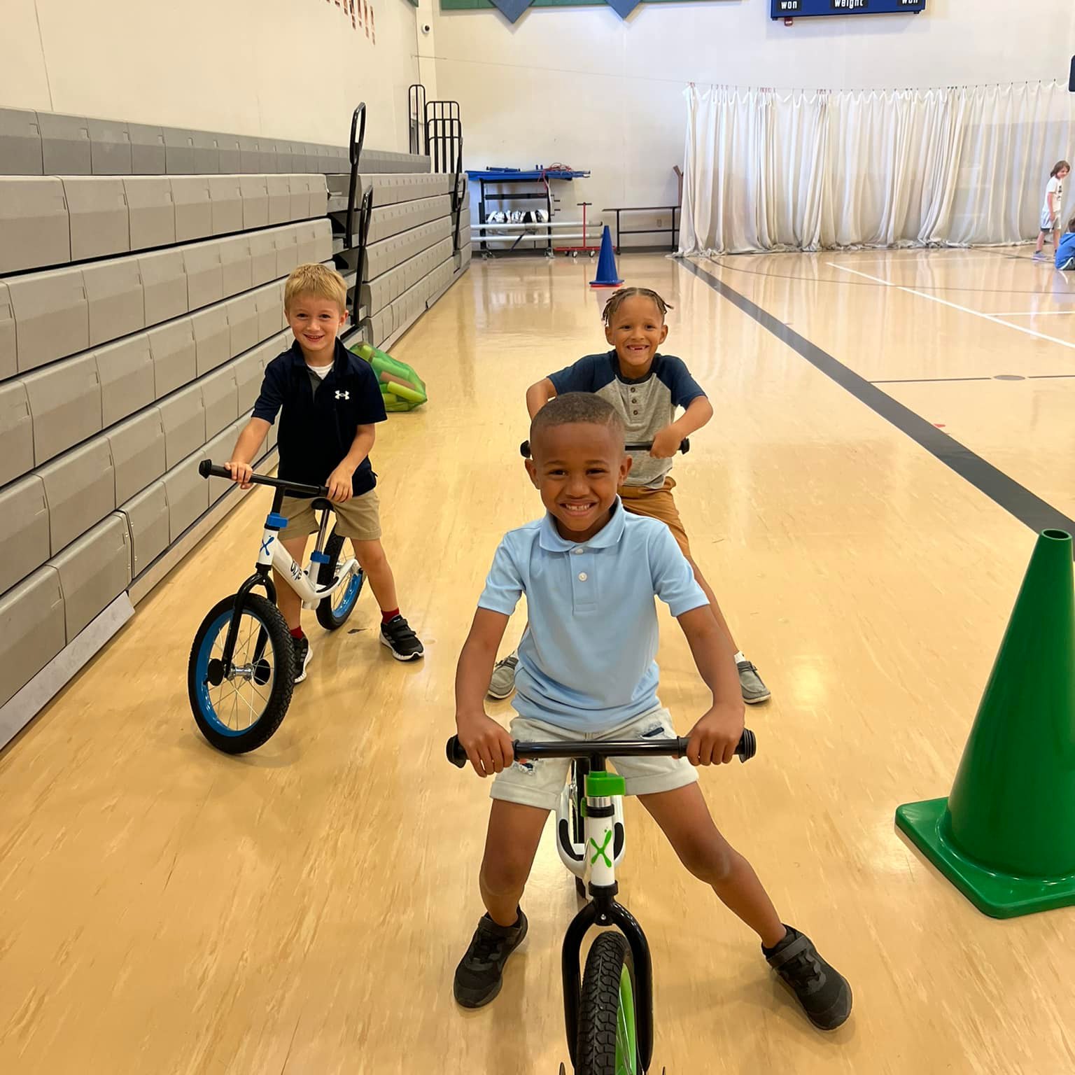 Color Cone Football. Teams 3 or 4 get 3 downs to score. Vocab: Line of ...
