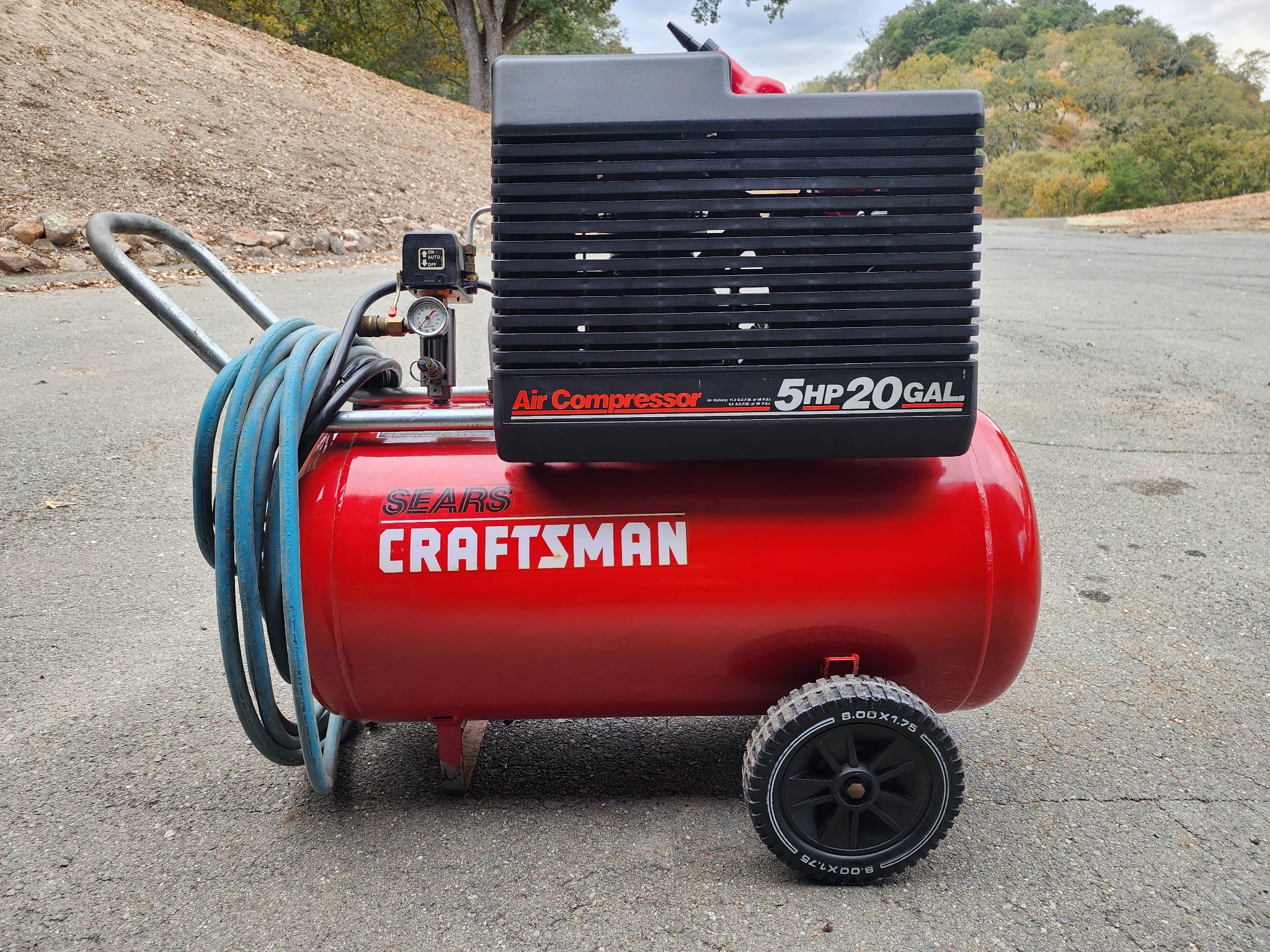Sears Craftsman 5HP, 20 Gallon Air Compressor (Model # [hidden  display picture 1