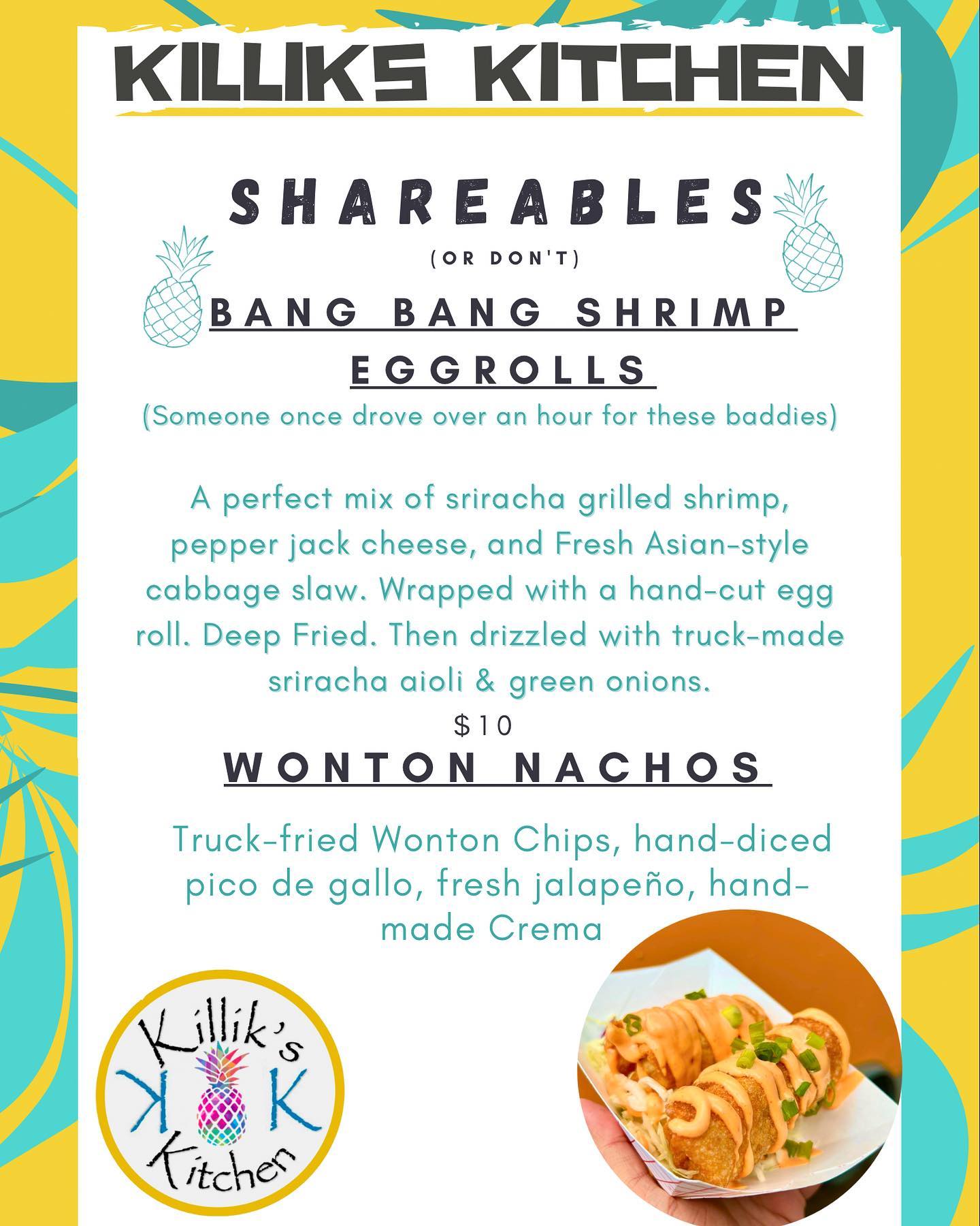 New MENU, who dis?? Updated our menu!... - Killik’s Kitchen | Facebook