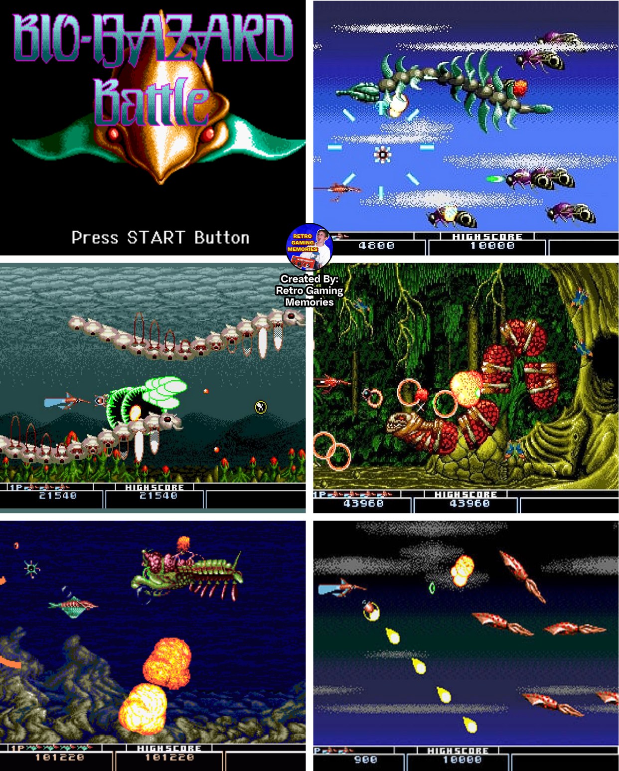 Retro - Bio-Hazard Battle soared onto the SEGA Genesis in 1992 ...