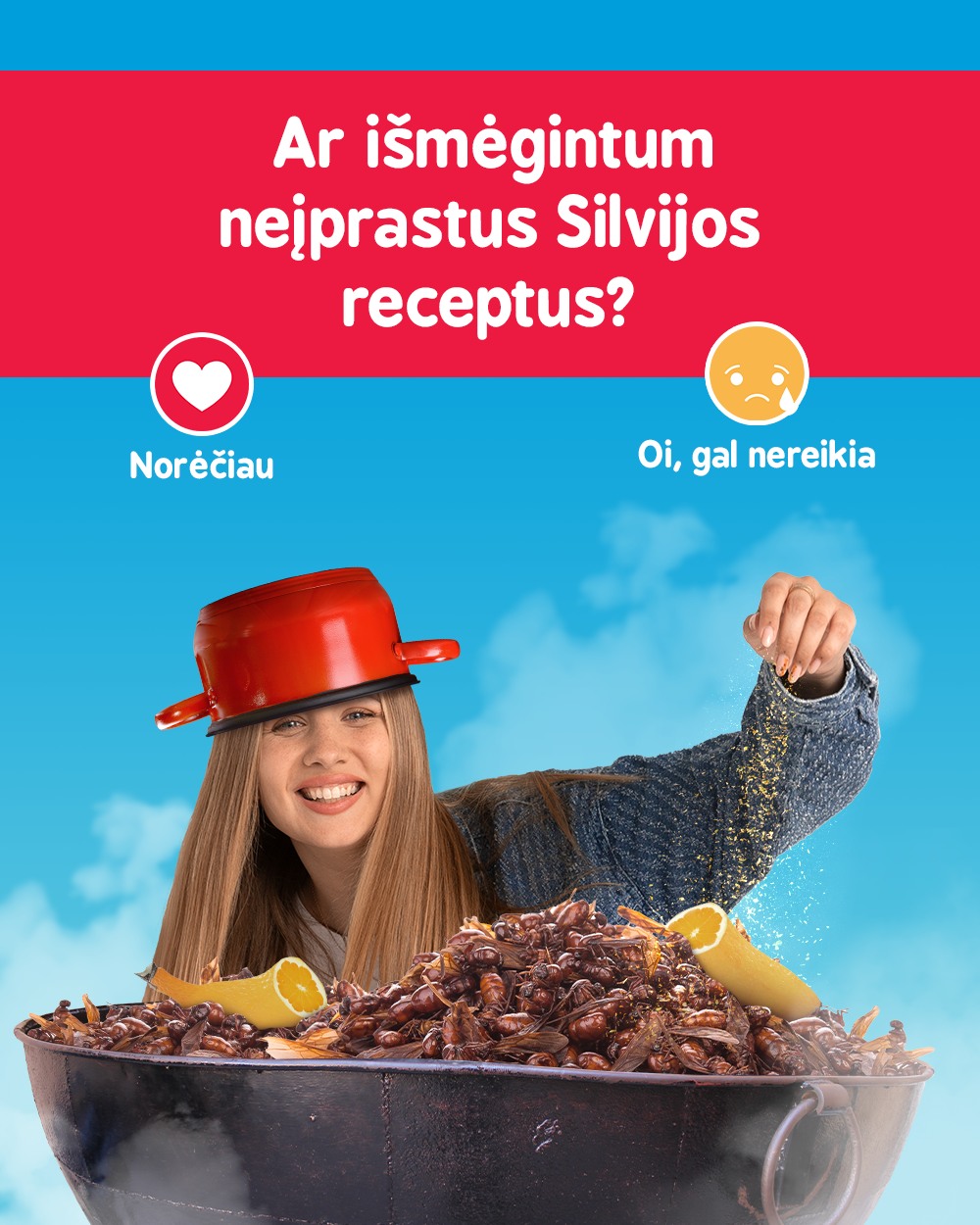 Pildyk - Silvija nusprendė išmėginti dabar ypač...