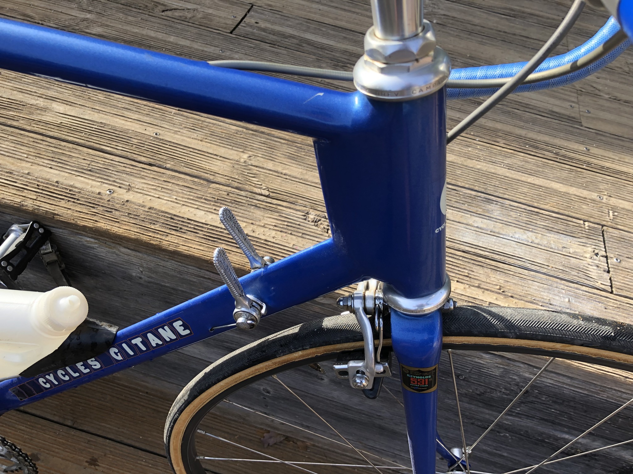 Lot De Décalcomanies Gitane Grand Sport Deluxe - Neuf, Pour Restauration Moto/vélo